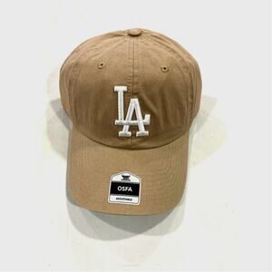 MLB Los Angeles Dodgers Hat Brown Adjustable New Team Logo  Cap
